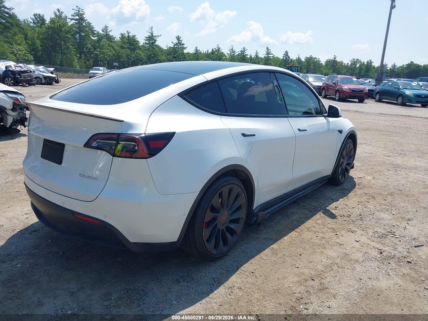 2022 TESLA MODEL Y auction photo 4
