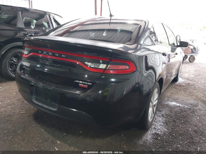 Vin: 1c3cdfdh3gd517403, lot: 45998559, dodge dart aero 20164
