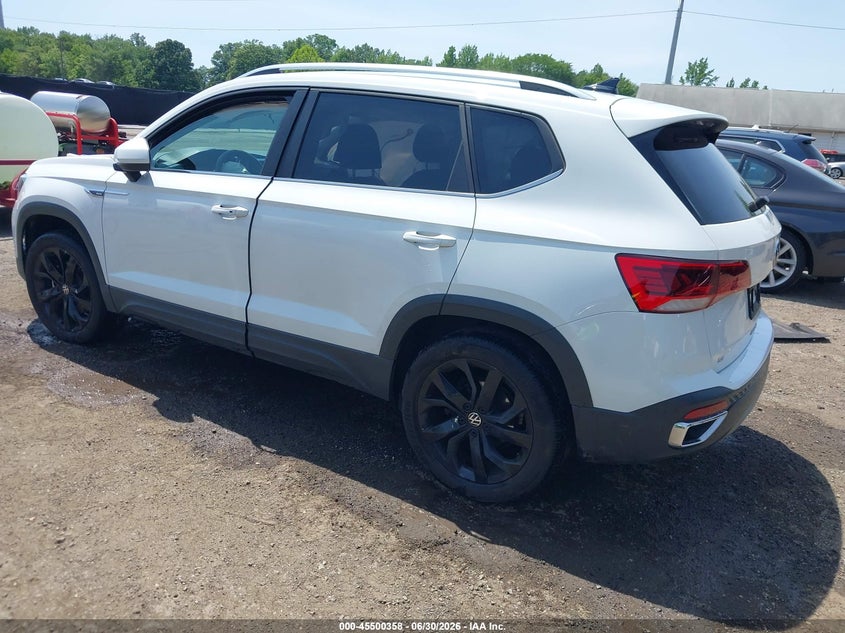 2023 Volkswagen Taos 1.5T Se VIN: 3VVYX7B20PM302516 Lot: 45500358