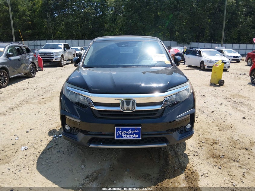 VIN 5FNYF5H58KB032827 2019 HONDA PILOT EX-L