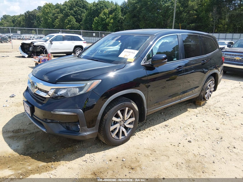 VIN 5FNYF5H58KB032827 2019 HONDA PILOT EX-L