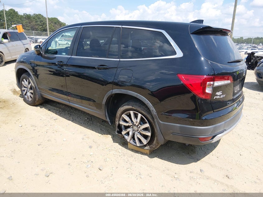VIN 5FNYF5H58KB032827 2019 HONDA PILOT EX-L