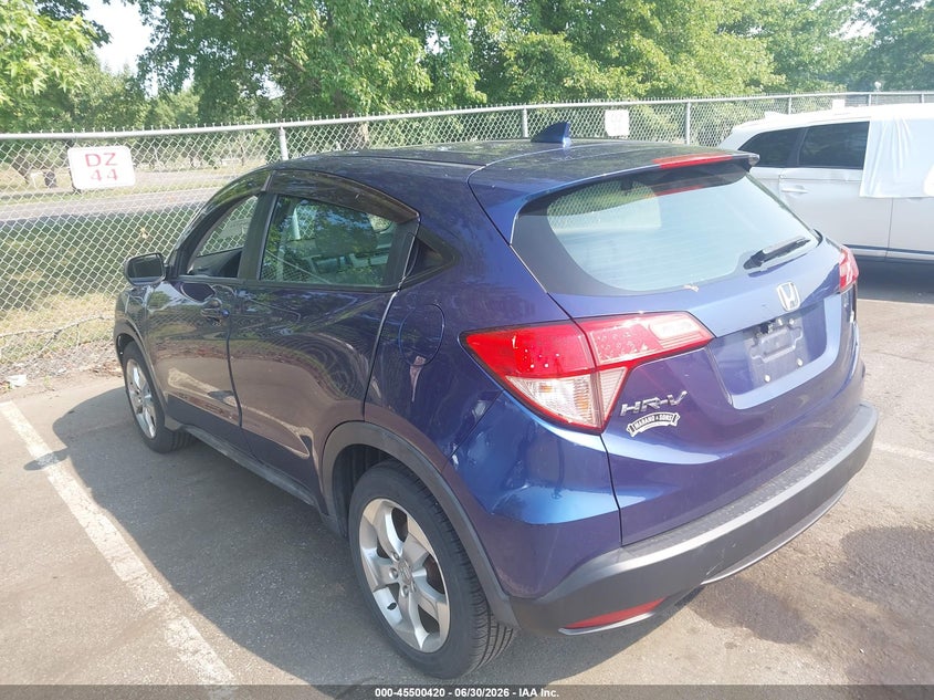 2016 HONDA HR-V auction photo 3