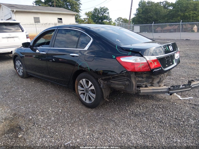2014 HONDA ACCORD auction photo 3