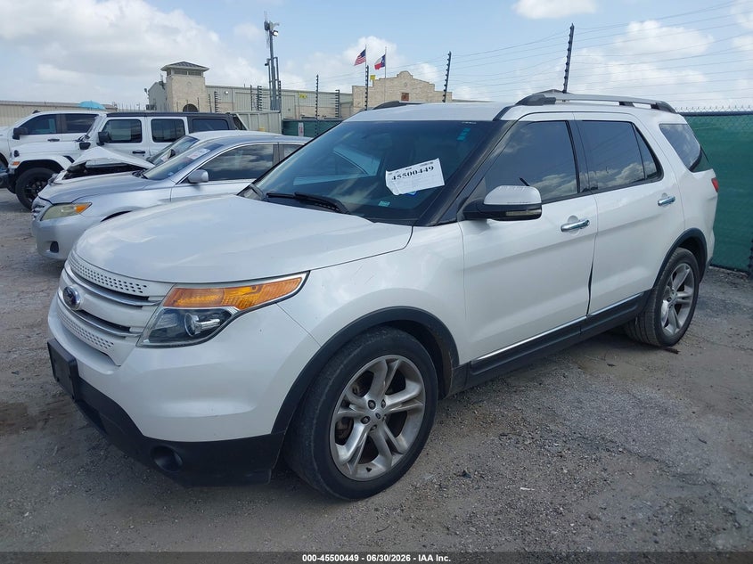 2013 Ford Explorer, Стихия, IAAI, VIN 1FM5K7F85DGA74934 — фото 2