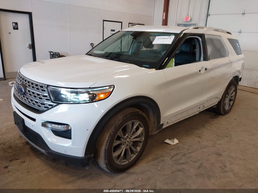 Vin: 1fmsk8fh9ngb78059, lot: 45998687, ford explorer limited 20222