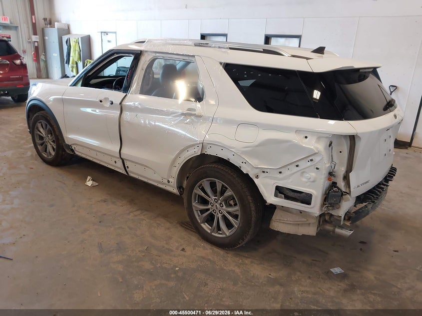 Vin: 1fmsk8fh9ngb78059, lot: 45998687, ford explorer limited 20223