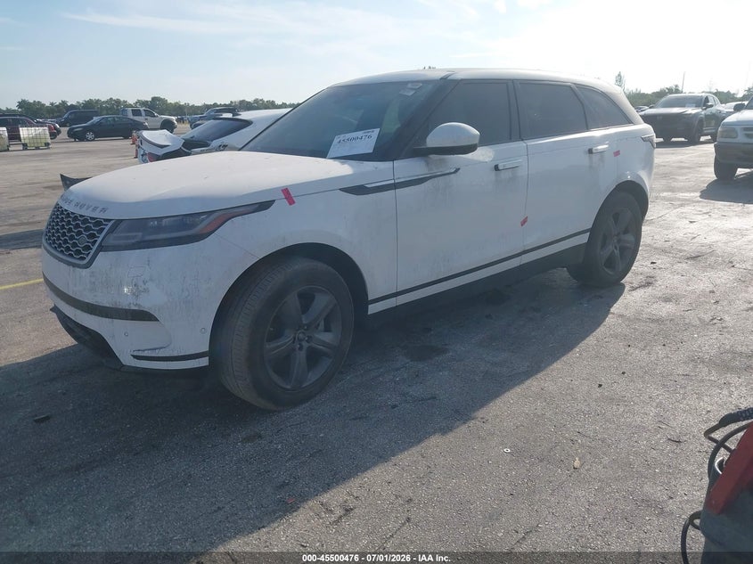 Vin: salyj2ex0ma306433, lot: 45998692, land rover range rover velar p250 s 20212