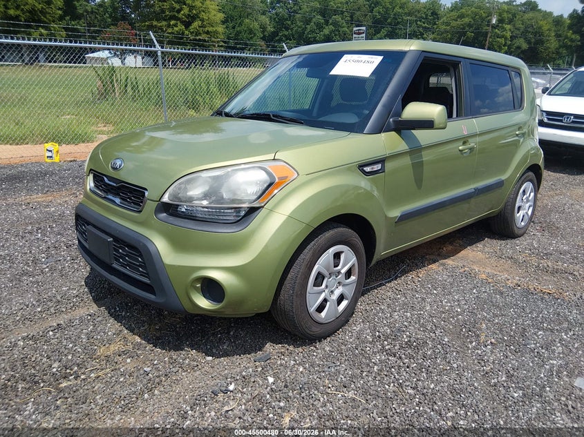 2013 Kia Soul, Right Rear, IAAI, VIN KNDJT2A55D7554214 — photo 2