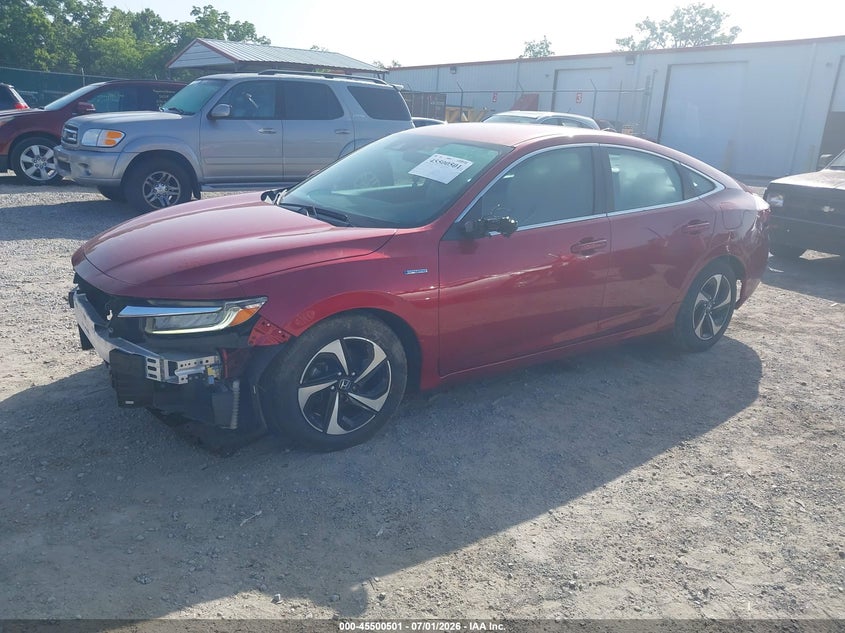 Vin: 19xze4f57me005387, lot: 45998717, honda insight ex 20212