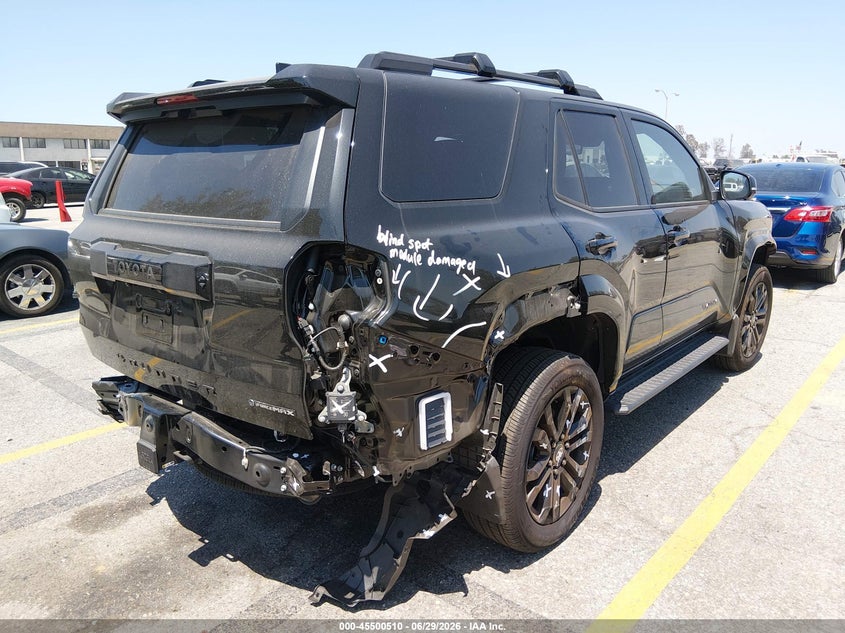 2025 TOYOTA 4RUNNER VIN JTEVB5BR9S5024002 nuotrauka 4