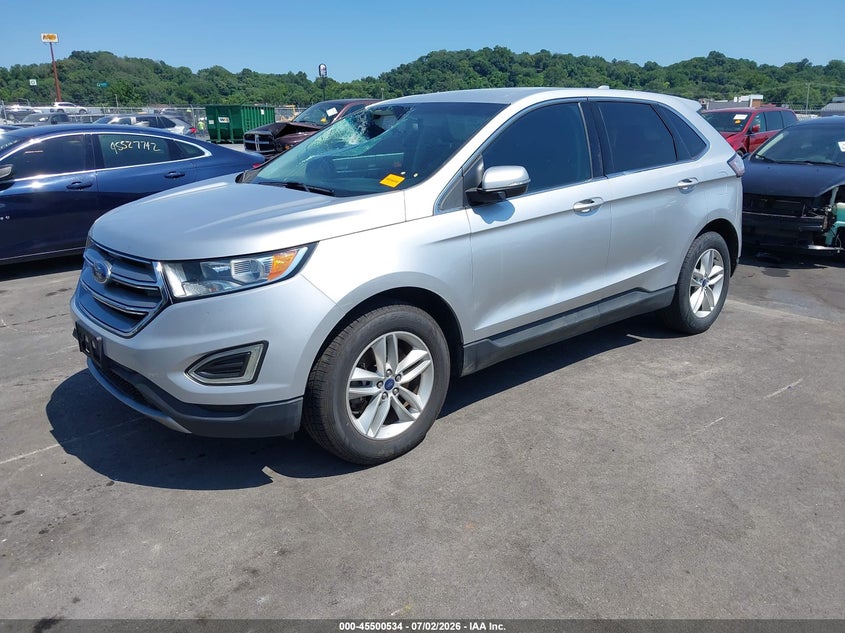 Vin: 2fmpk4j82gbb44951, lot: 45998750, ford edge sel 20162