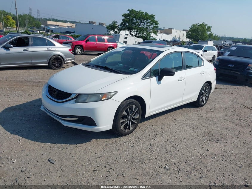 HONDA CIVIC 2014 VIN 19XFB2F83EE203041