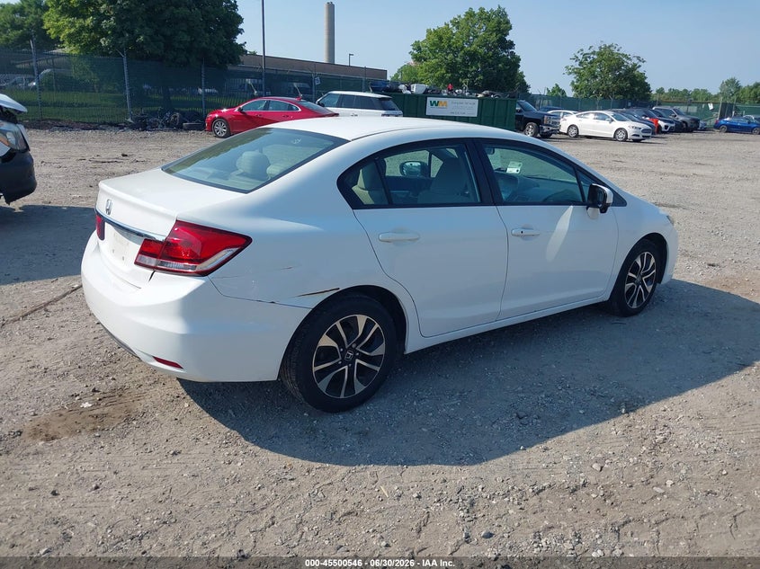 HONDA CIVIC 2014 VIN 19XFB2F83EE203041