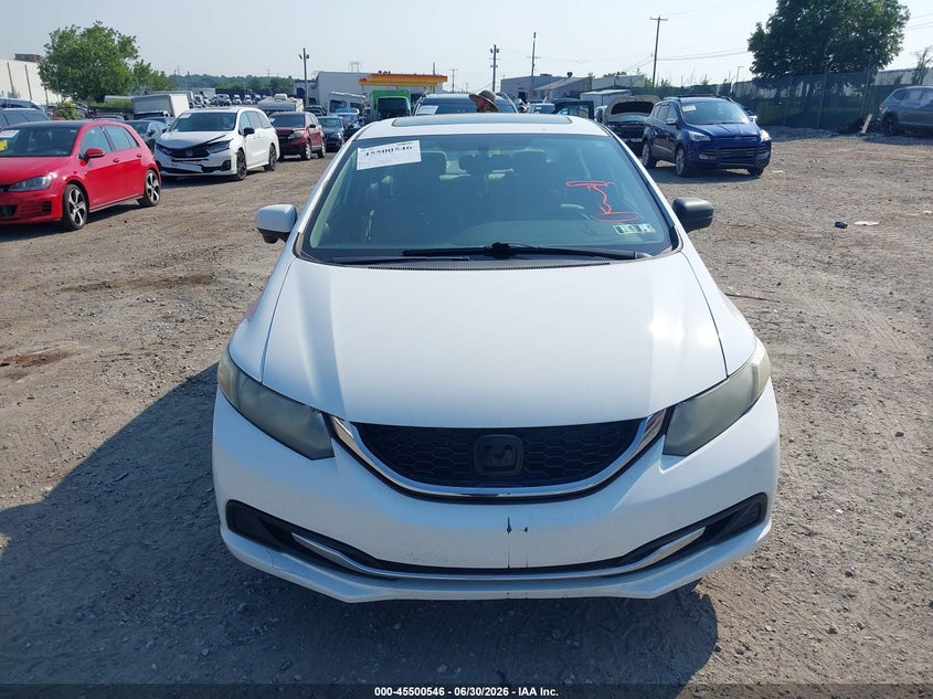 HONDA CIVIC 2014 VIN 19XFB2F83EE203041