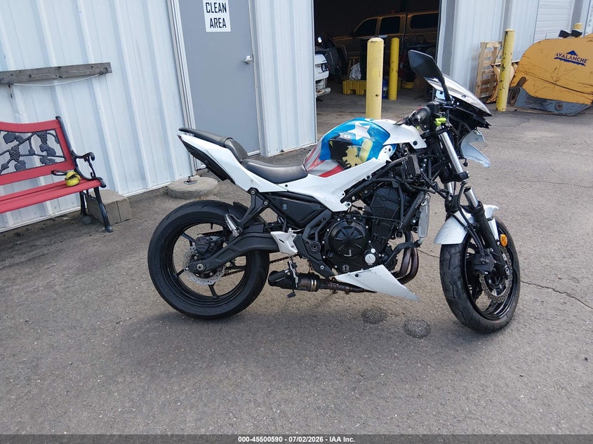 2017 Kawasaki Ex650 F VIN: JKAEXEK12HDA09031 Lot: 45500590