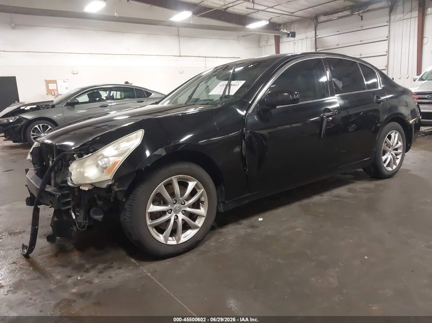 2007 INFINITI G35X auction photo 2