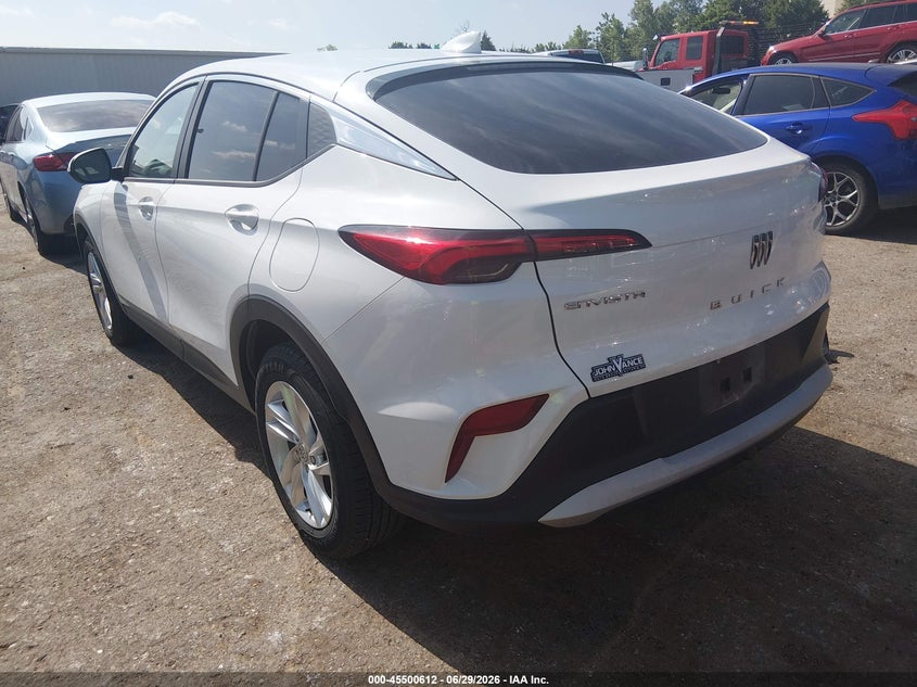 Vin: kl47lae28rb015444, lot: 45998829, buick envista preferred fwd 20243