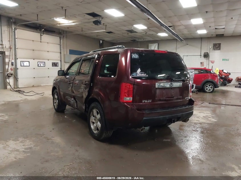 Vin: 5fnyf4h68bb062865, lot: 45998835, honda pilot ex-l 20113