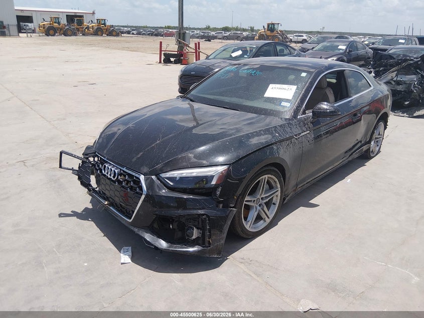 Vin: wautaaf53ma018671, lot: 45998841, audi a5 premium plus 45 tfsi quattro s tronic 20212