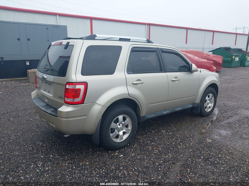 Vin: 1fmcu0eg9cka93080, lot: 45998866, ford escape limited 20124