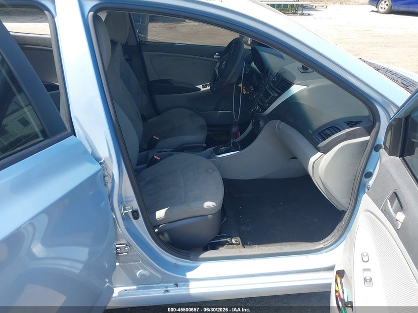 2014 HYUNDAI ACCENT HATCHBACK 1.6L I-4 DI, DOHC, VVT, 138HP