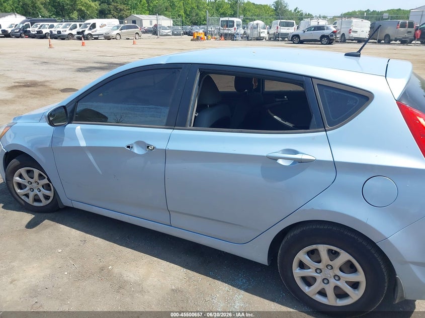 2014 HYUNDAI ACCENT HATCHBACK 1.6L I-4 DI, DOHC, VVT, 138HP