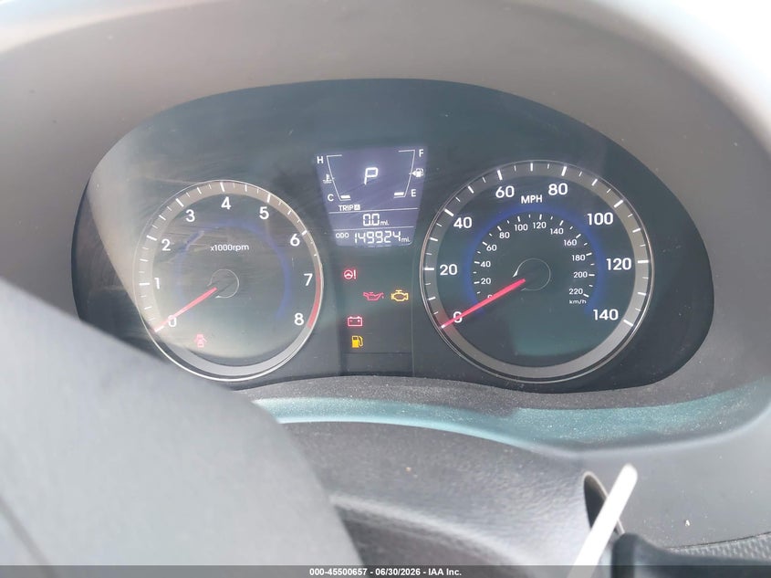 2014 HYUNDAI ACCENT HATCHBACK 1.6L I-4 DI, DOHC, VVT, 138HP