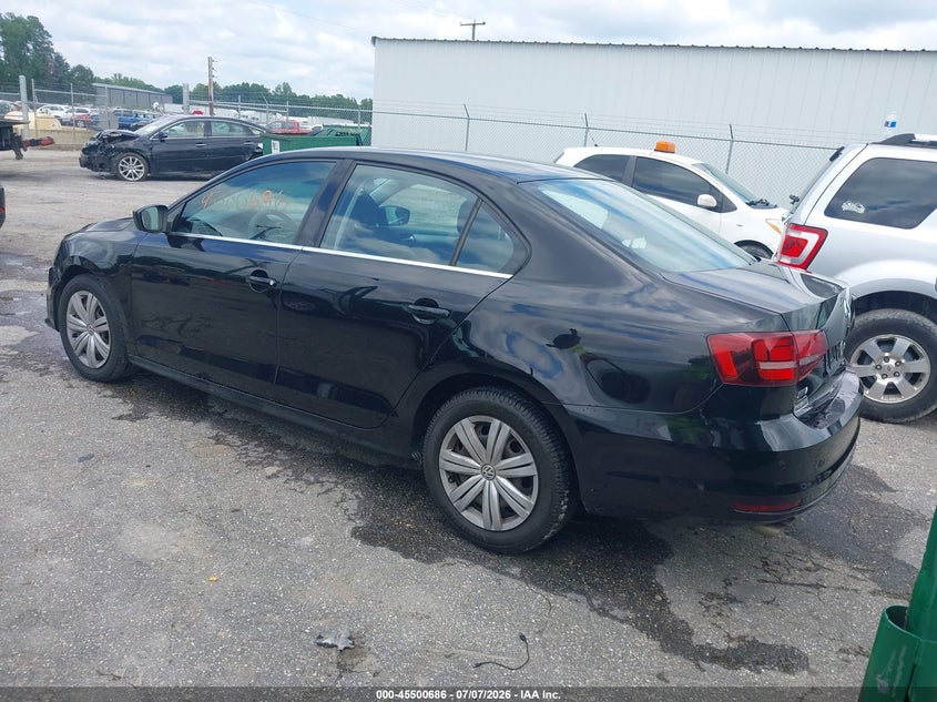 2017 VOLKSWAGEN JETTA auction photo 3