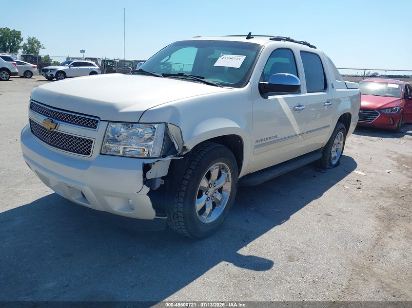 2013 Chevrolet Avalanche Ltz VIN: 3GNTKGE7XDG250179 Lot: 45500721