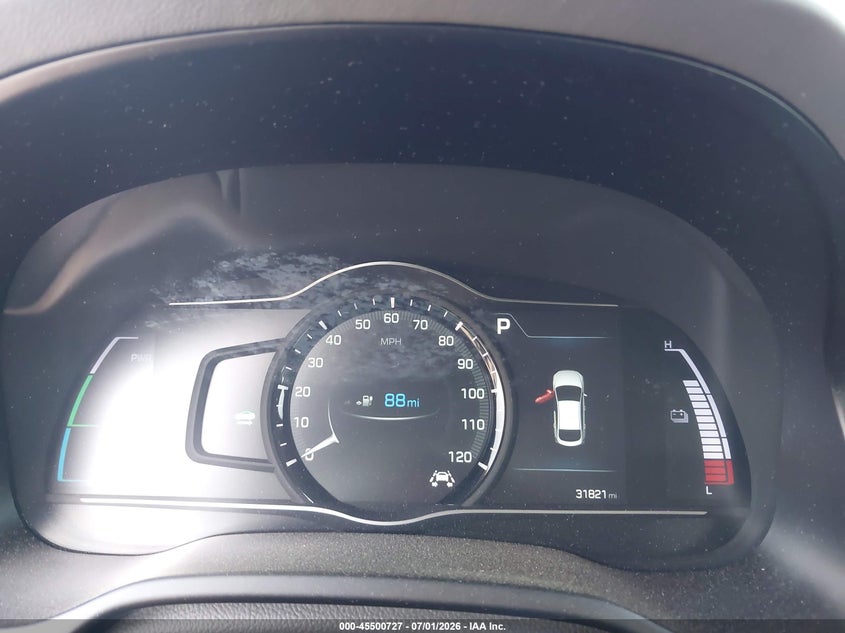 2019 Hyundai Ioniq Electric Limited VIN: KMHC05LHXKU044266 Lot: 45500727