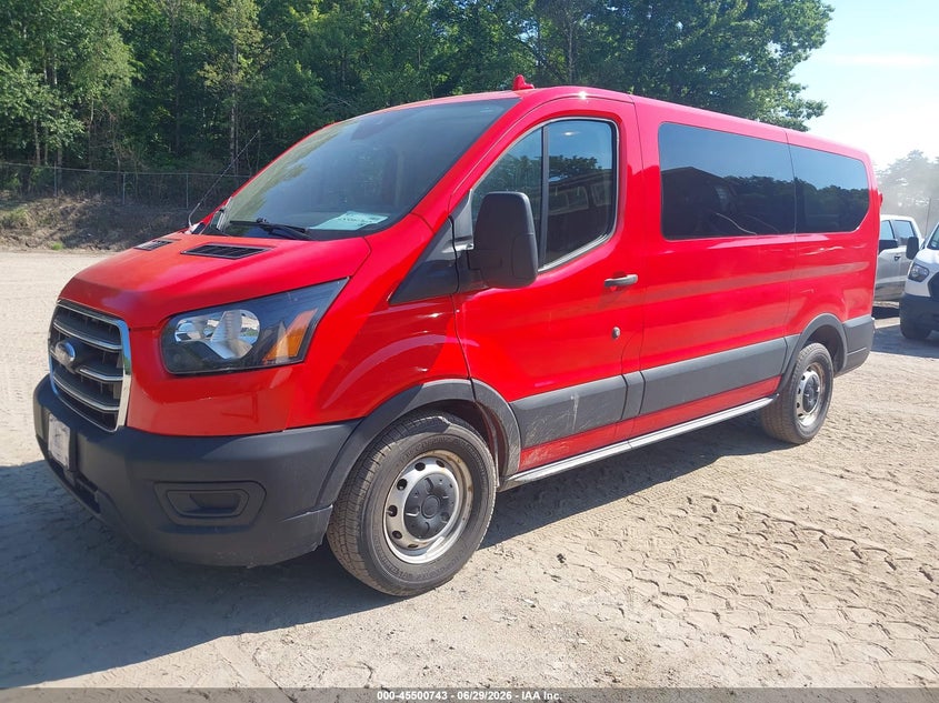 2020 FORD TRANSIT-150 PASSENGER VAN auction photo 2