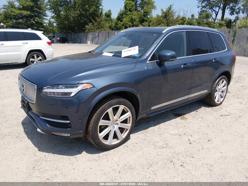 Vin: yv4a22pl5j1324533, lot: 45998963, volvo xc90 t6 inscription 20182