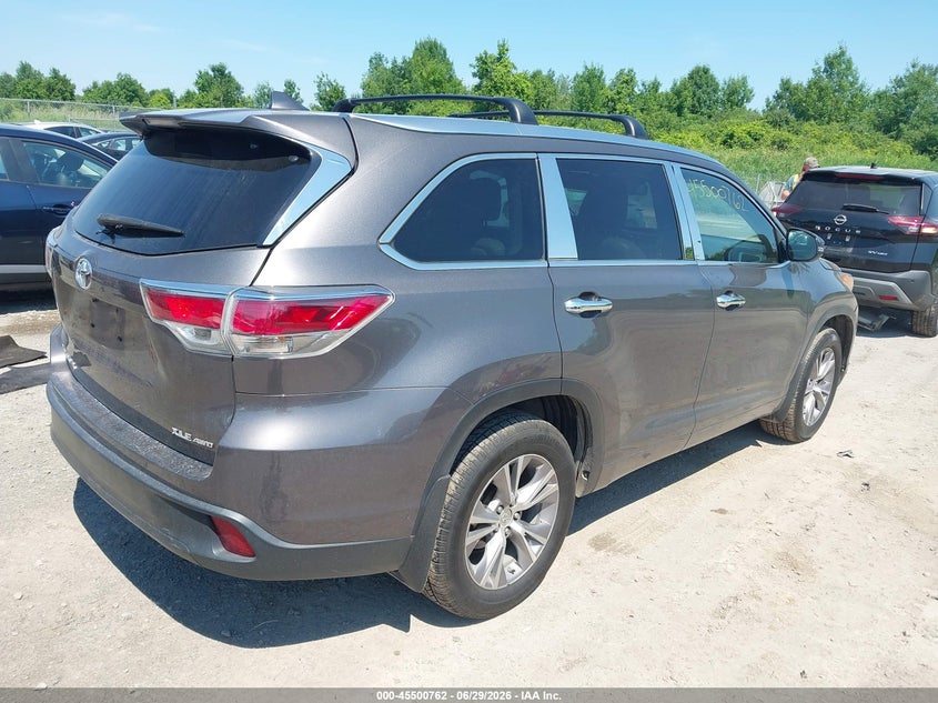 2015 TOYOTA HIGHLANDER auction photo 4