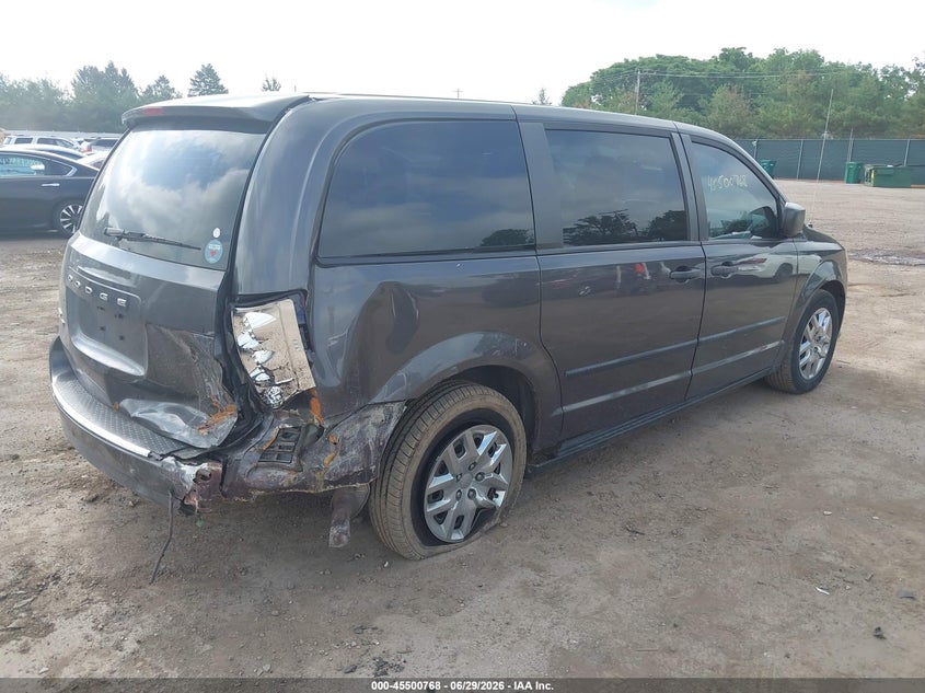 2015 DODGE GRAND CARAVAN auction photo 4
