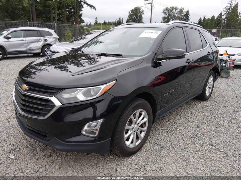 2019 Chevrolet Equinox Lt 3GNAXKEV1KL328900 photo 1