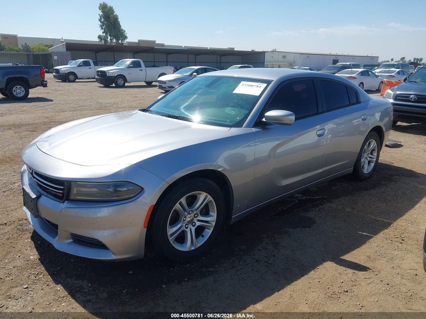 2015 DODGE CHARGER auction photo 2