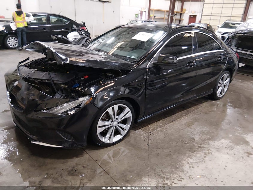 2018 Mercedes-Benz Cla 250, Front End, IAAI, VIN WDDSJ4EB0JN500886 — photo 2