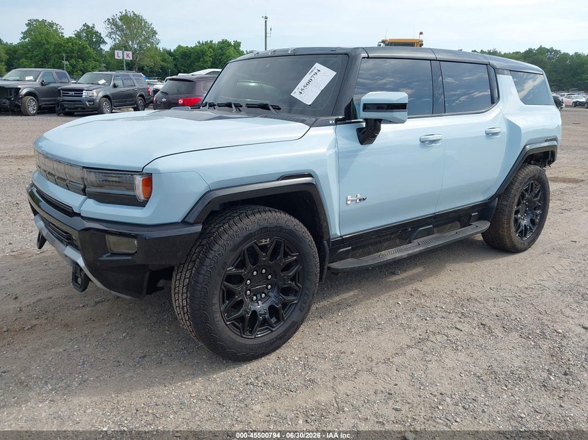 Vin: 1gkb0ndexsu101977, lot: 45999009, gmc hummer ev suv 2x e4wd 20252
