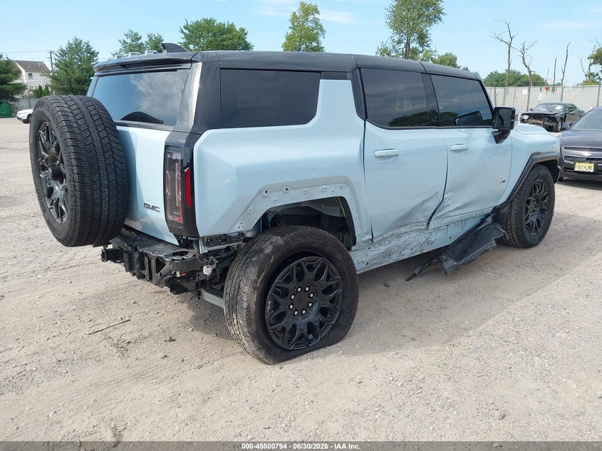 Vin: 1gkb0ndexsu101977, lot: 45999009, gmc hummer ev suv 2x e4wd 20254