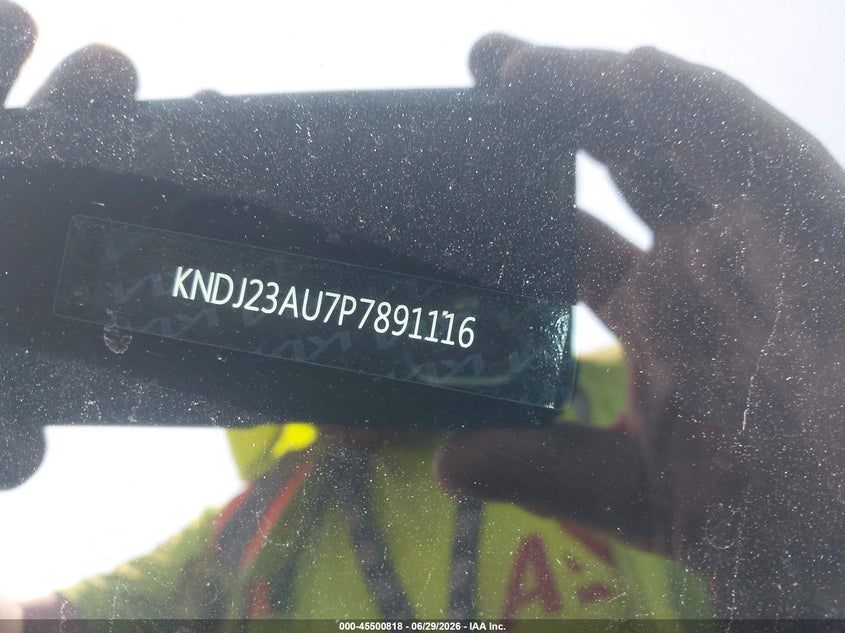 2023 Kia Soul Lx VIN: KNDJ23AU7P7891116 Lot: 45500818