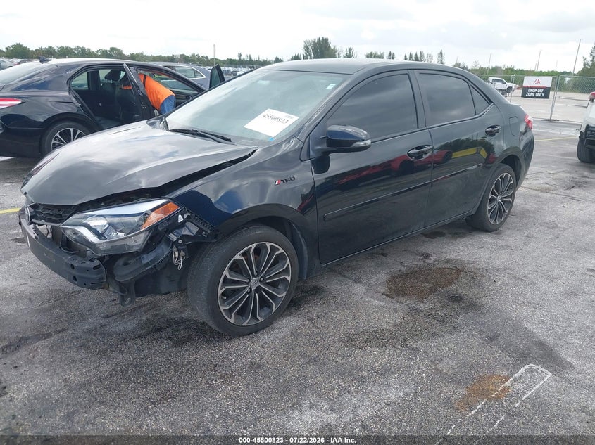 2014 Toyota Corolla, Front End, IAAI, VIN 2T1BURHE3EC197177 — photo 2