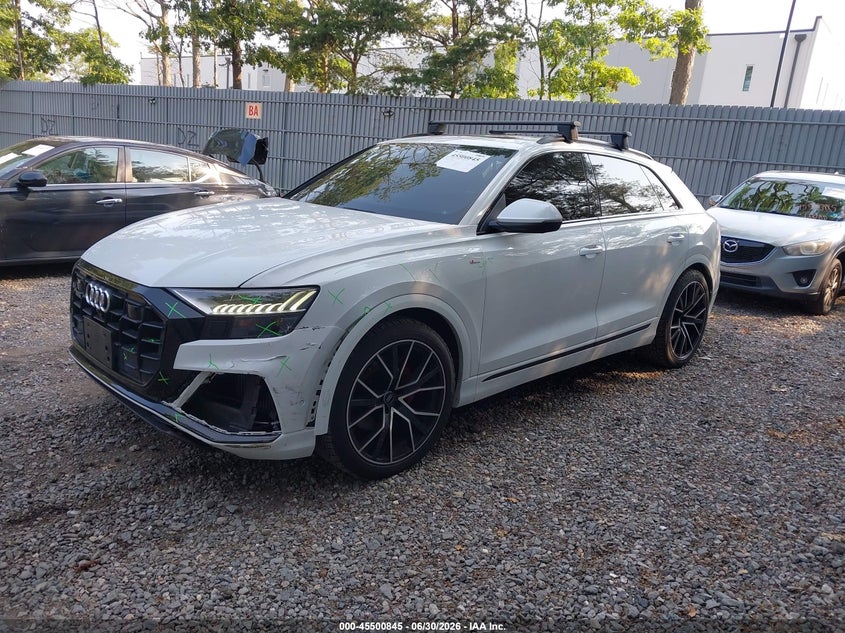 Vin: wa1fvaf17kd040597, lot: 45999061, audi q8 55 premium 20192