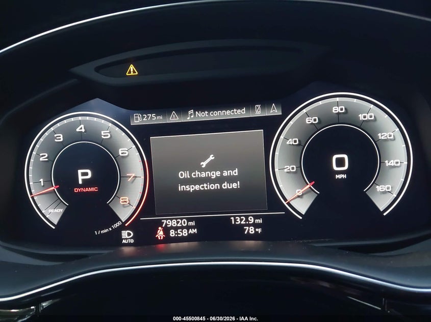 2019 Audi Q8 55 Premium VIN: WA1FVAF17KD040597 Lot: 45500845