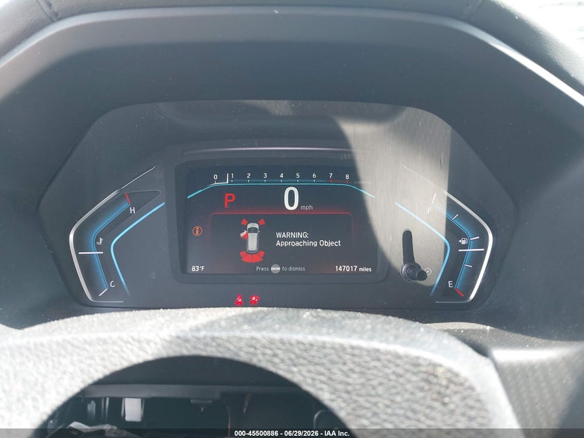 2020 HONDA ODYSSEY auction photo 7