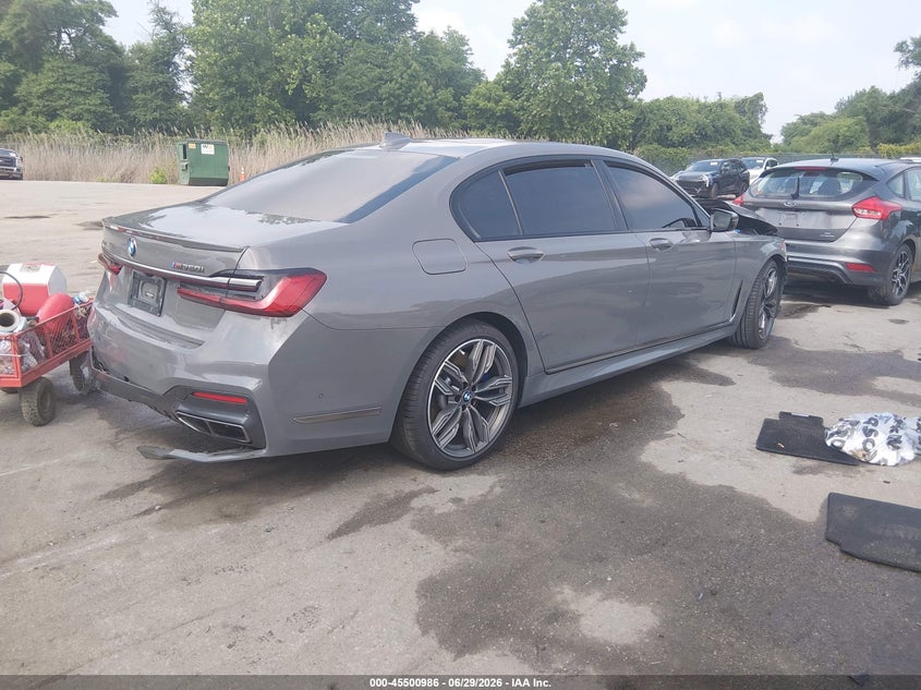 Vin: wba7u6c02lbm63023, lot: 45999202, bmw m760i xdrive 20204