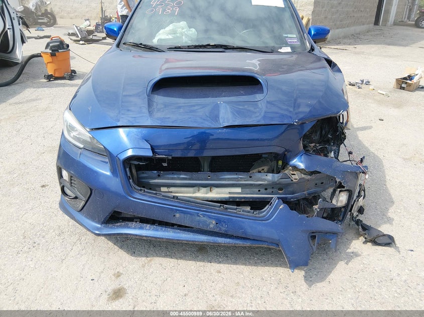 2015 Subaru Wrx Limited VIN: JF1VA1J65F9809158 Lot: 45500989
