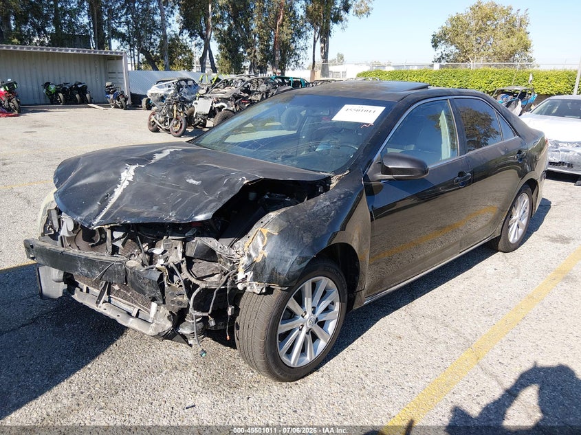2012 TOYOTA CAMRY auction photo 2