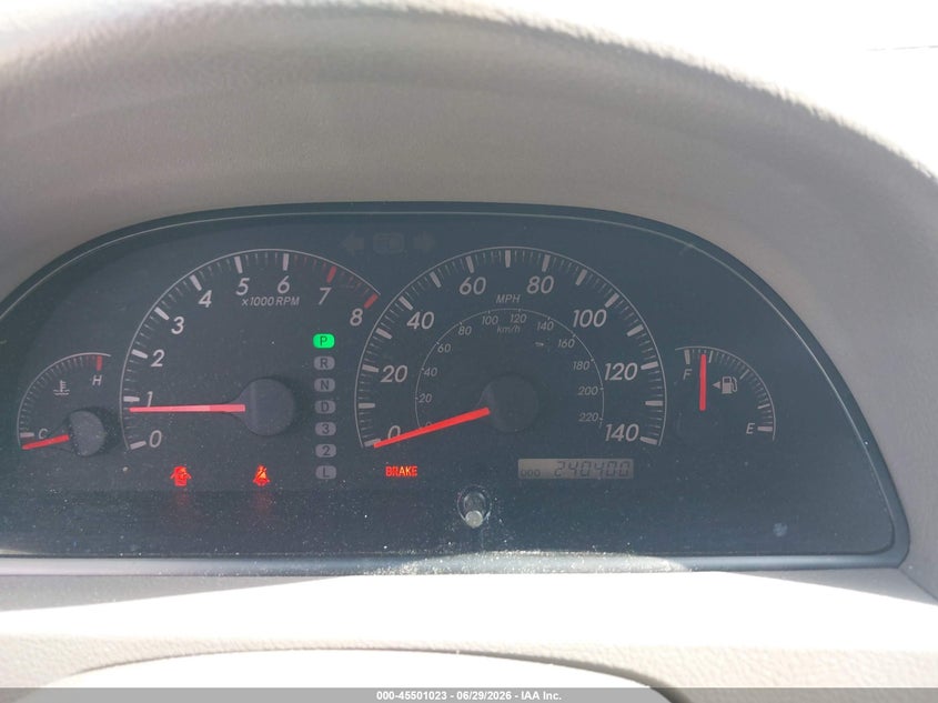 2006 TOYOTA CAMRY auction photo 7