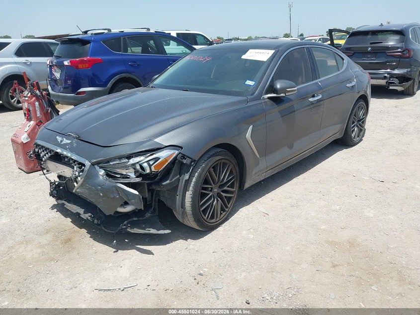 Vin: kmtg34la5ku014829, lot: 45999241, genesis g70 2.0t advanced 20192